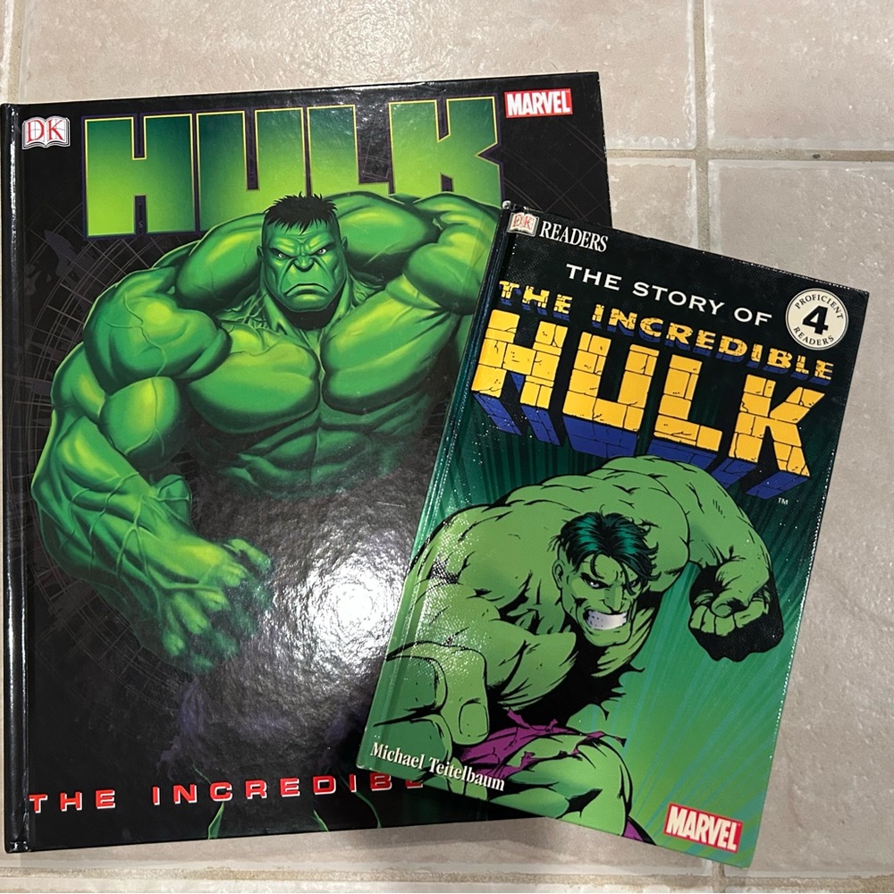 Marvel Hulk Books